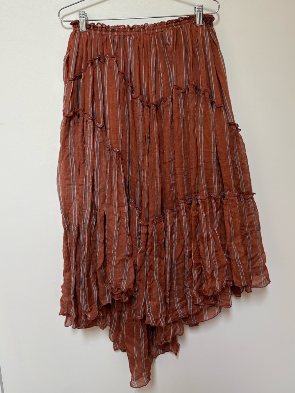 NWOT Free People FP One Ember Printed Midi Skirt Size Medium - Picture 4 of 13